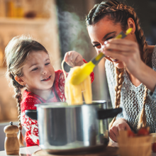 Load image into Gallery viewer, PARENT AND CHILD FRESH PASTA AND ITALIAN TREATS.
